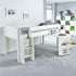 Stompa UNOS Midsleeper White + Pull Out Desk